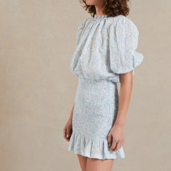 bronx and banco jasmine maraya white mini dress Bronx And Banco Maia White Lace Tie Shoulder Mini Dress